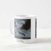 大きい波及び朝のブレーカのマグ コーヒーマグカップ (正面左)