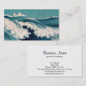 大きい波- Uehara Konen 名刺 (正面/裏面)