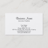 大きい波- Uehara Konen 名刺 (裏面)