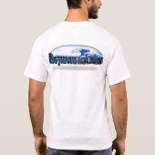 大きい津波の世界的なTシャツ Tシャツ (裏面)