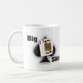 大きい滑らか コーヒーマグカップ (左)