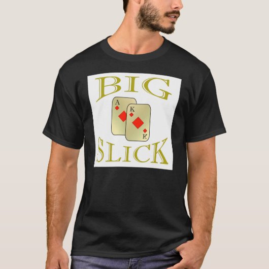 大きい滑らか Tシャツ (正面)