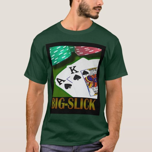 大きい滑らか Tシャツ (正面)