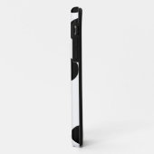 大きい点。 白黒パターン Case-Mate iPhoneケース (裏面/左)