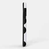 大きい点。 白黒パターン Case-Mate iPhoneケース (裏面/右)