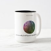 大きい無限少に小さい同輩無限に ツートーンマグカップ (正面右)