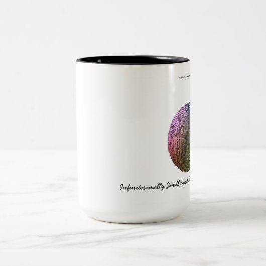 大きい無限少に小さい同輩無限に ツートーンマグカップ (中央)