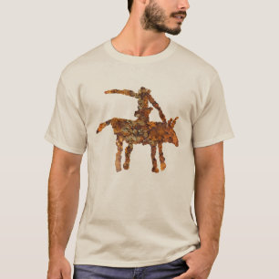 大きい犬の絵画図表 Tシャツ