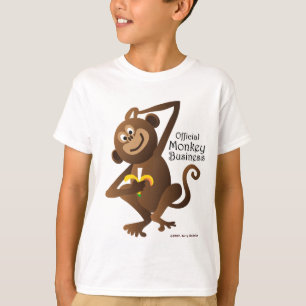 大きい猿のワイシャツ Tシャツ