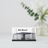 大きい産業鉄骨構造の建築 名刺 (スタンド正面)