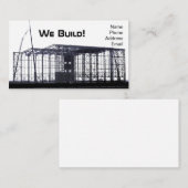 大きい産業鉄骨構造の建築 名刺 (正面/裏面)