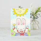 『大きい男の子の誕生日の招待状』 招待状 (スタンド正面)