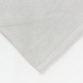 大きい白い猫のフリースブランケット フリースブランケット (角)