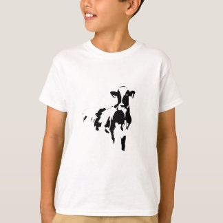 大きい白黒牛 Tシャツ