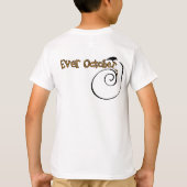 「大きい目のInkblot」のワイシャツ Tシャツ (裏面)
