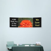 大きい看護します私達がRNs愛する旗をありがとう 横断幕 (トレードショー)