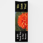 大きい看護します私達がRNs愛する旗をありがとう 横断幕 (縦)