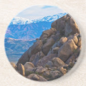 大きい石および山 コースター (正面)