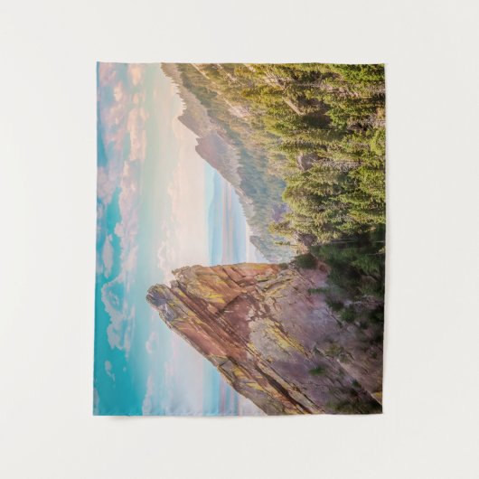 大きい石のコロラド州の平らな鉄のタペストリー タペストリー (正面)