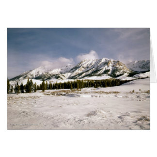 大きい石の山景色