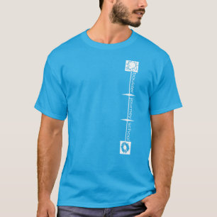 大きい石の旅行の学校の大人のTシャツ-白い文字 Tシャツ