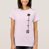 大きい石の旅行の学校の女性のTシャツ Tシャツ (正面)