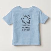 大きい石の旅行の学校の幼児のTシャツ トドラーTシャツ (正面)