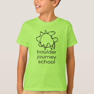 大きい石の旅行の学校の青年Tシャツ Tシャツ