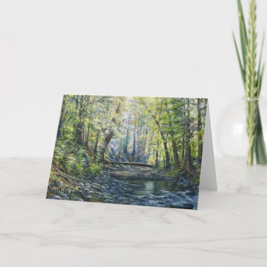 大きい石クリーク カード (正面)