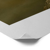 大きい石クリーク – バランスの取れた岩 ポスター (角)