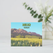 大きい石コロラドフラティロンズマウンテンズフラットカード (スタンド正面)