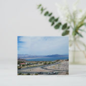 大きい石シティアンドレイクミード ポストカード (スタンド正面)