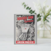 大きい石ダム、フーバーダム(アメリカ) ポストカード (スタンド正面)