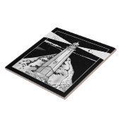 大きい石バンクライトハウス タイル (側面)