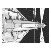 大きい石バンクライトハウス テーブルクロス (正面(横))