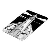 大きい石バンクライトハウス マグネット (左側)