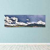 大きい石フラティロン キャンバスプリント (インサイチュ (ウッドフロア))