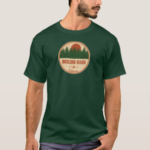 大きい石リバーウィルダネス Tシャツ