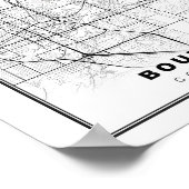 大きい石地図 ポスター (角)