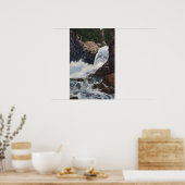 大きい石滝イン大きい石キャニオンコロラドビュー ポスター (キッチン)