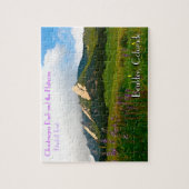 大きい石、コロラド州のヴィンテージのスタイル ジグソーパズル (縦)