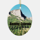 大きい石、コロラド セラミックオーナメント (右)