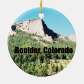 大きい石、コロラド セラミックオーナメント (裏面)