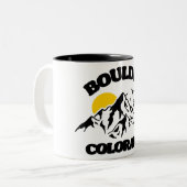 大きい石、コロラド ツートーンマグカップ (正面左)