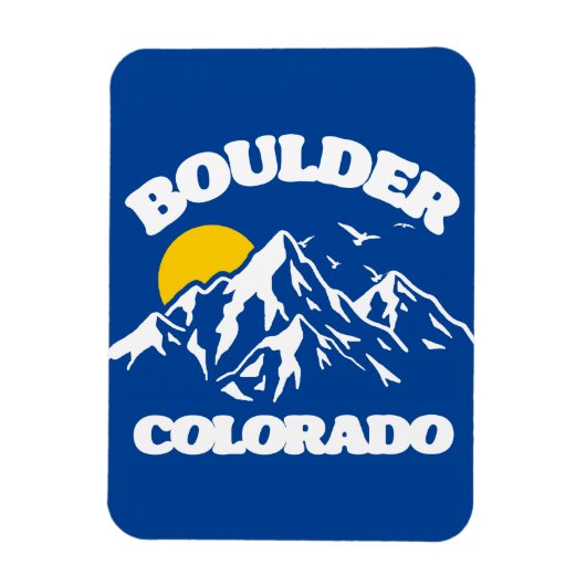 大きい石、コロラド マグネット (縦)