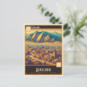 大きい石、コロラド |ヴィンテージ ポストカード (スタンド正面)