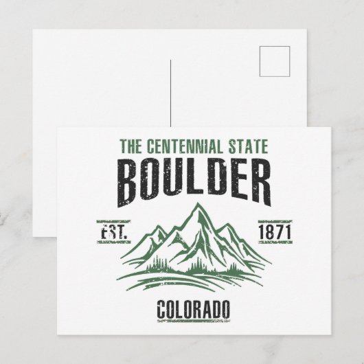 大きい石 ポストカード (正面/裏面)