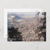 大きい石、上でからのコロラド州 ポストカード (正面/裏面)