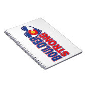 大きい石 – 強 – ハート ノートブック (右側)