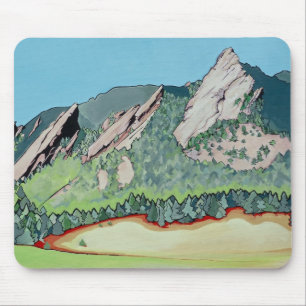 大きい石Flatirons マウスパッド